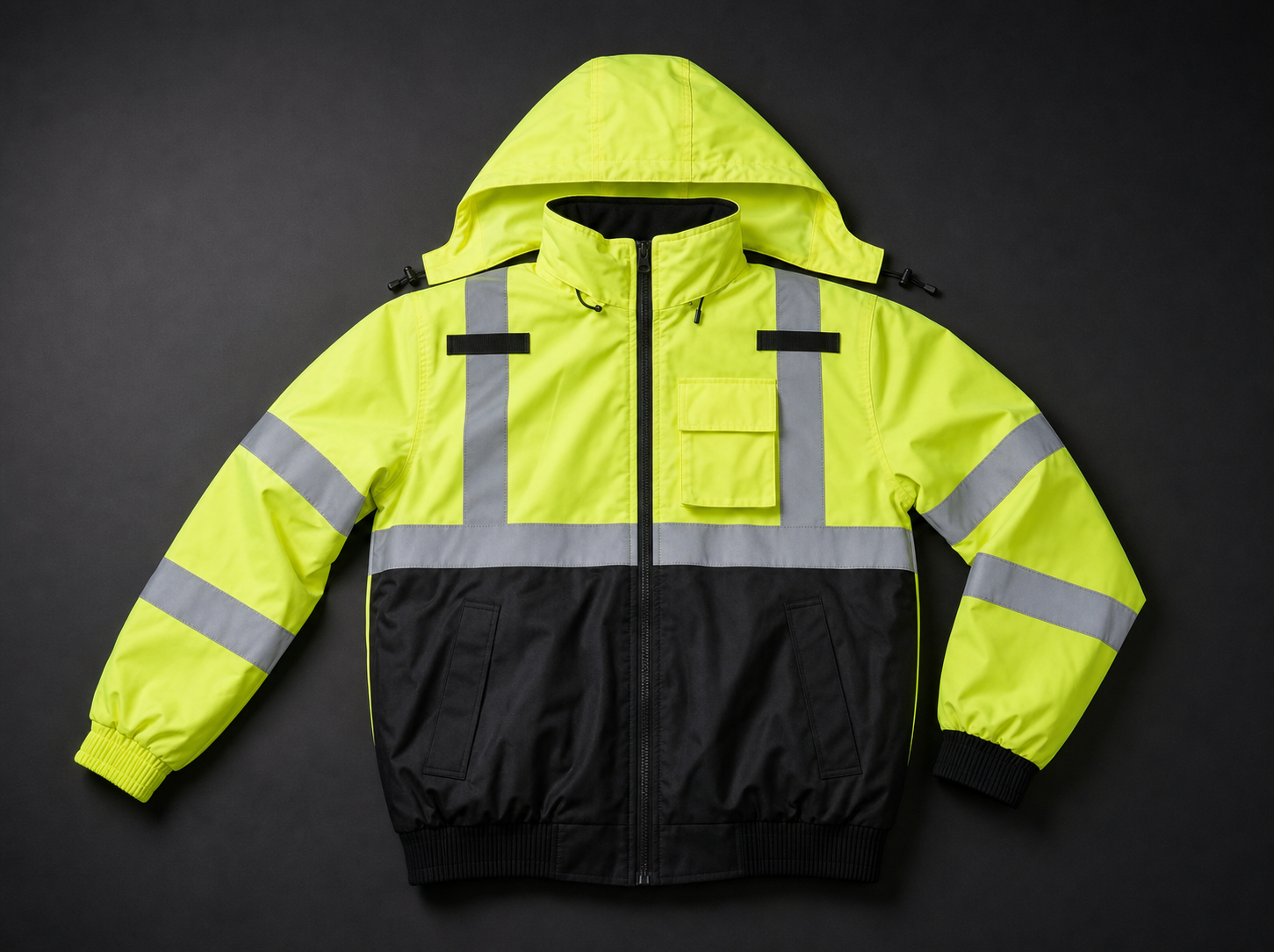 Summit Class 3 Hi-Vis Bomber Jacket
