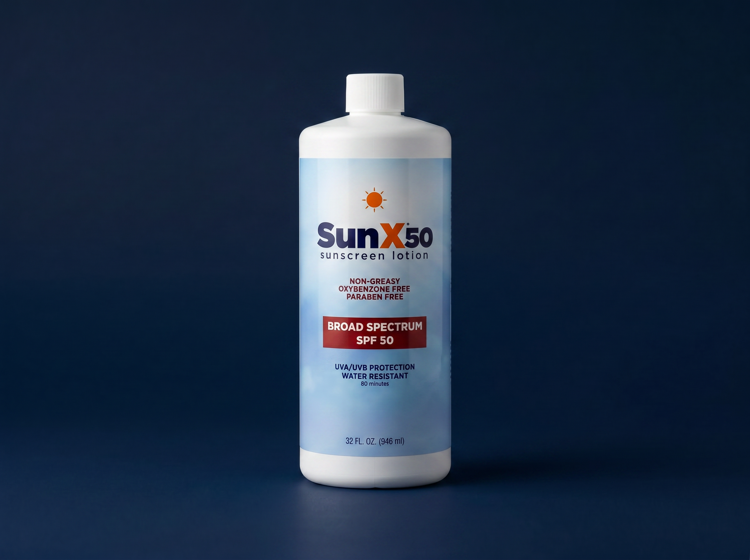 SunX 50 Refill Bottle (32 oz Quart)