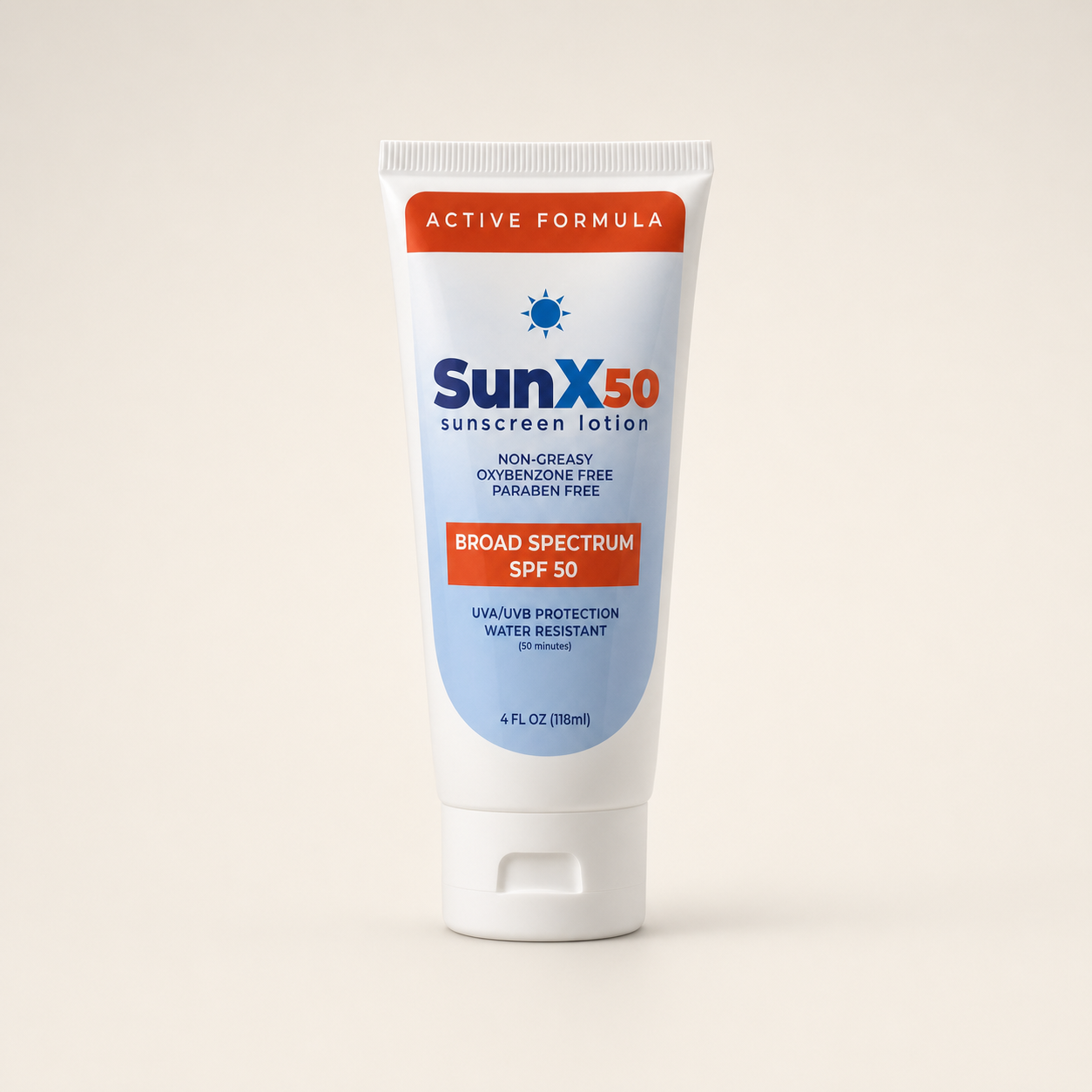 SunX 50 Active Formula Pouch (4 oz)